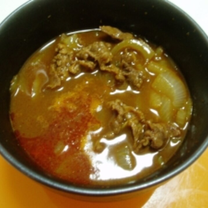レンジで簡単*ハヤシライス1人分